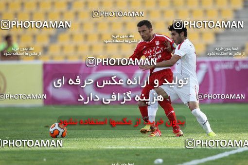 686047, Tehran, [*parameter:4*], لیگ برتر فوتبال ایران، Persian Gulf Cup، Week 12، First Leg، Rah Ahan 1 v 2 Tractor Sazi on 2013/10/03 at Ekbatan Stadium