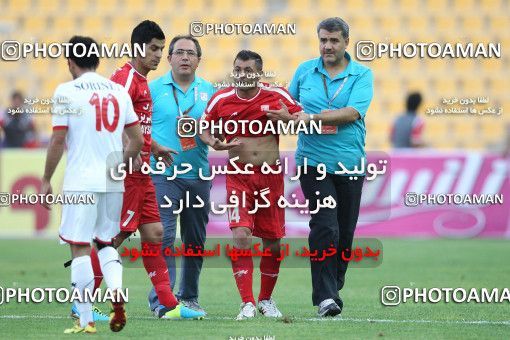 685896, Tehran, [*parameter:4*], لیگ برتر فوتبال ایران، Persian Gulf Cup، Week 12، First Leg، Rah Ahan 1 v 2 Tractor Sazi on 2013/10/03 at Ekbatan Stadium