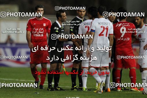 685806, Tehran, [*parameter:4*], لیگ برتر فوتبال ایران، Persian Gulf Cup، Week 12، First Leg، Rah Ahan 1 v 2 Tractor Sazi on 2013/10/03 at Ekbatan Stadium