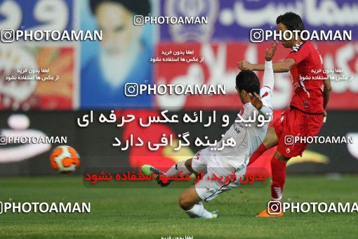 686845, Tehran, [*parameter:4*], لیگ برتر فوتبال ایران، Persian Gulf Cup، Week 14، First Leg، Rah Ahan 0 v 1 Persepolis on 2013/10/27 at Ekbatan Stadium