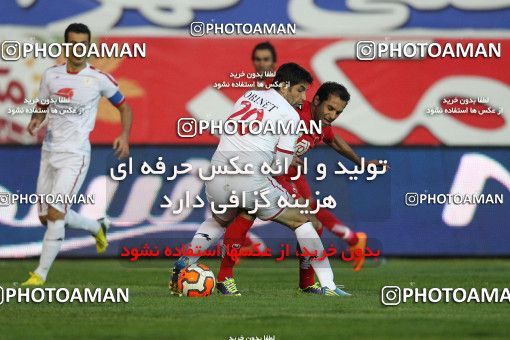 686813, Tehran, [*parameter:4*], لیگ برتر فوتبال ایران، Persian Gulf Cup، Week 14، First Leg، Rah Ahan 0 v 1 Persepolis on 2013/10/27 at Ekbatan Stadium