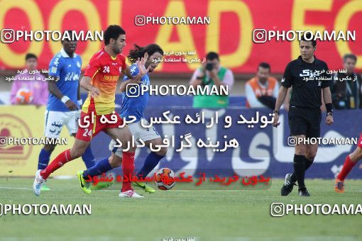 690302, Ahvaz, [*parameter:4*], لیگ برتر فوتبال ایران، Persian Gulf Cup، Week 29، Second Leg، Foulad Khouzestan 0 v 1 Esteghlal on 2014/04/06 at Ahvaz Ghadir Stadium