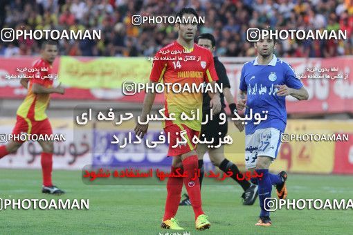 690474, Ahvaz, [*parameter:4*], لیگ برتر فوتبال ایران، Persian Gulf Cup، Week 29، Second Leg، Foulad Khouzestan 0 v 1 Esteghlal on 2014/04/06 at Ahvaz Ghadir Stadium