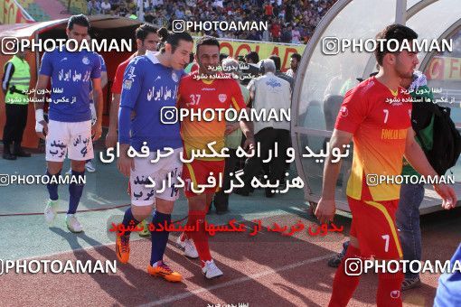 690500, Ahvaz, [*parameter:4*], لیگ برتر فوتبال ایران، Persian Gulf Cup، Week 29، Second Leg، Foulad Khouzestan 0 v 1 Esteghlal on 2014/04/06 at Ahvaz Ghadir Stadium