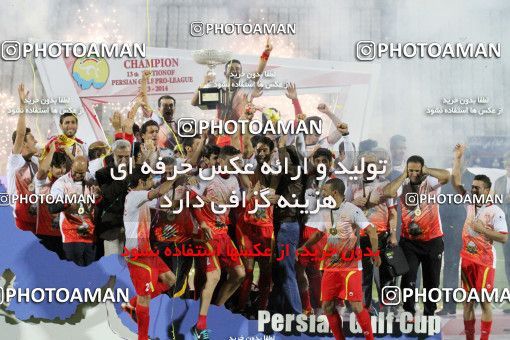 690542, لیگ برتر فوتبال ایران، Persian Gulf Cup، Week 30، Second Leg، 2014/04/11، Tabriz، Yadegar-e Emam Stadium، Gostaresh Foulad Tabriz 0 - ۱ Foulad Khouzestan