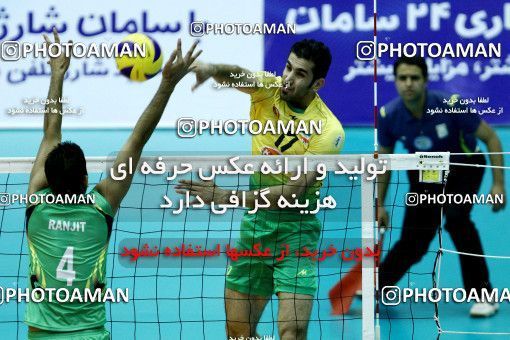 760014,  مسابقات والیبال قهرمانی باشگاه‌های آسیا 2013، ، تهران، مرحله گروهی، 1392/02/04، سالن دوازده هزار نفری ورزشگاه آزادی، کاله ۳ -  ۰ 