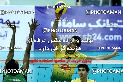 760028,  مسابقات والیبال قهرمانی باشگاه‌های آسیا 2013، ، تهران، مرحله گروهی، 1392/02/04، سالن دوازده هزار نفری ورزشگاه آزادی، کاله ۳ -  ۰ 