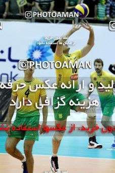 760978, فینال  مسابقات والیبال قهرمانی باشگاه‌های آسیا 2013، ، تهران، سالن دوازده هزار نفری ورزشگاه آزادی، 1392/02/09، کاله ۳ -   ۰