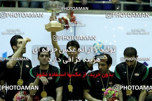 760961, فینال  مسابقات والیبال قهرمانی باشگاه‌های آسیا 2013، ، تهران، سالن دوازده هزار نفری ورزشگاه آزادی، 1392/02/09، کاله ۳ -   ۰