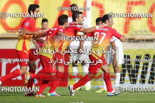 696842, لیگ قهرمانان آسیا، فصل ۲۰۱۴، فصل ۲۰۱۴، مرحله گروهی، 1393/01/27، ، اهواز، ورزشگاه غدیر اهواز، فولاد خوزستان ۳ - ۱ الجیش