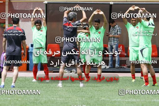 697233, جلسه تمرینی تیم فوتبال پرسپولیس، 1392/03/11، ، تهران، ورزشگاه شهید درفشی فر