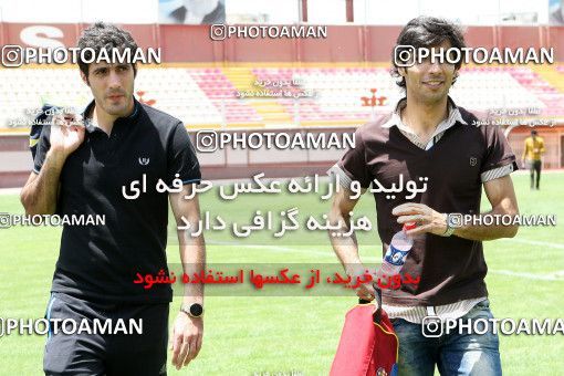 697624, جلسه تمرینی تیم فوتبال پرسپولیس، 1392/03/24، ، تهران، ورزشگاه شهید درفشی فر