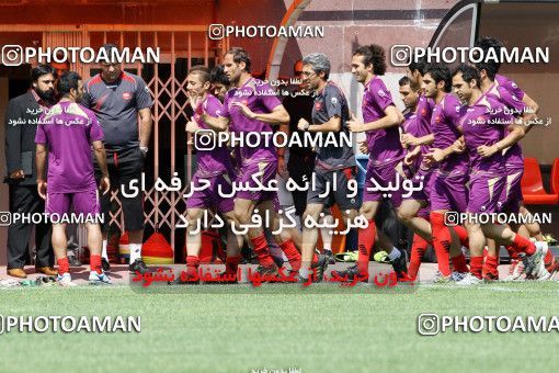 698986, جلسه تمرینی تیم فوتبال پرسپولیس، 1392/04/08، ، تهران، ورزشگاه شهید درفشی فر