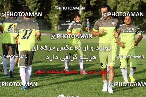 701278, جلسه تمرینی تیم فوتبال تراکتور، 1392/05/01، ، تهران، زمین شماره 2 ورزشگاه آزادی