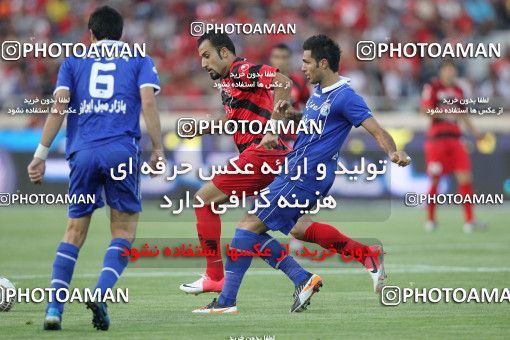 700302, لیگ برتر فوتبال ایران، Persian Gulf Cup، Week 6، First Leg، 2012/08/24، Tehran، Azadi Stadium، Persepolis 0 - 0 Esteghlal
