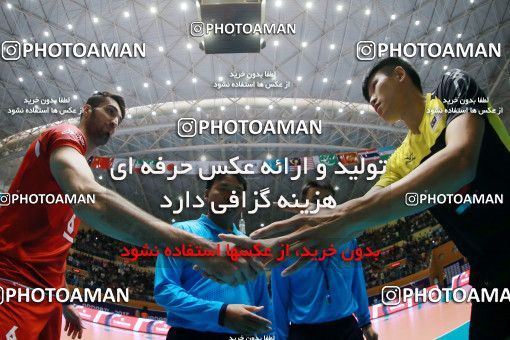 707296, دومین دوره مسابقات والیبال قهرمانی زیر 23 سال آسیا، ، اردبیل، مرحله گروهی، 1396/02/14، سالن 6 هزار نفری حسین رضازاده، ایران ۳ -  ۱ 