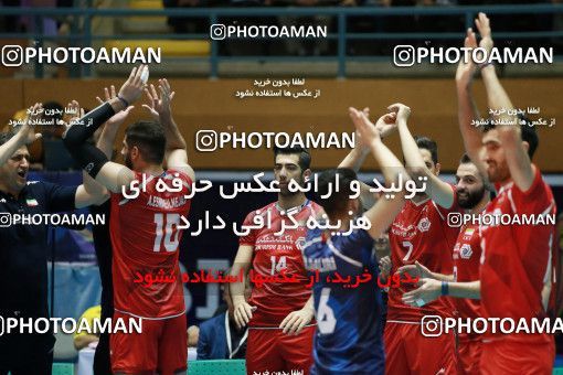 707635, دومین دوره مسابقات والیبال قهرمانی زیر 23 سال آسیا، ، اردبیل، مرحله گروهی، 1396/02/14، سالن 6 هزار نفری حسین رضازاده، ایران ۳ -  ۱ 