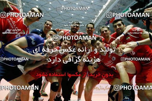 708685, مرحله نیمه نهایی دومین دوره مسابقات والیبال قهرمانی زیر 23 سال آسیا، ، اردبیل، سالن 6 هزار نفری حسین رضازاده، 1396/02/18، ایران ۳ -   ۰