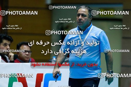 708959, مرحله نیمه نهایی دومین دوره مسابقات والیبال قهرمانی زیر 23 سال آسیا، ، اردبیل، سالن 6 هزار نفری حسین رضازاده، 1396/02/18، ایران ۳ -   ۰