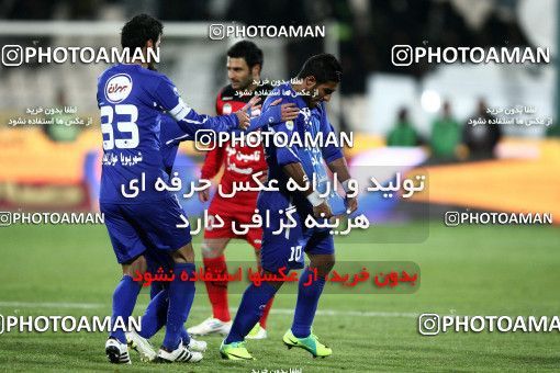 708581, لیگ برتر فوتبال ایران، Persian Gulf Cup، Week 24، Second Leg، 2012/02/02، Tehran، Azadi Stadium، Esteghlal 2 - 3 Persepolis