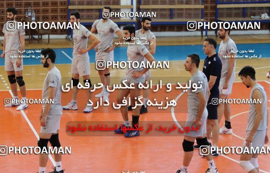 711278, جلسه تمرینی تیم ملی والیبال ایران، 1396/02/19، ، بودوا، سالن ورزشی مدیسین