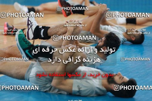 711105, جلسه تمرینی تیم ملی والیبال ایران، 1396/02/19، ، بودوا، سالن ورزشی مدیسین