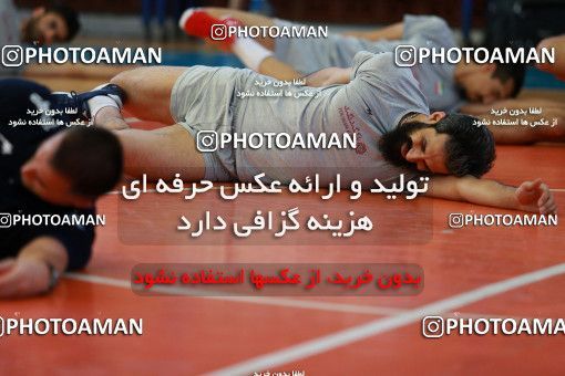 712719, جلسه تمرینی تیم ملی والیبال ایران، 1396/02/22، ، ماریبور، سالن هاباکوک