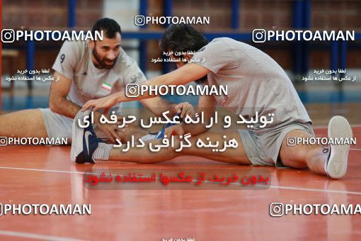 712691, جلسه تمرینی تیم ملی والیبال ایران، 1396/02/22، ، ماریبور، سالن هاباکوک