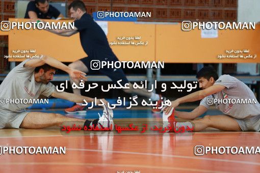 712718, جلسه تمرینی تیم ملی والیبال ایران، 1396/02/22، ، ماریبور، سالن هاباکوک