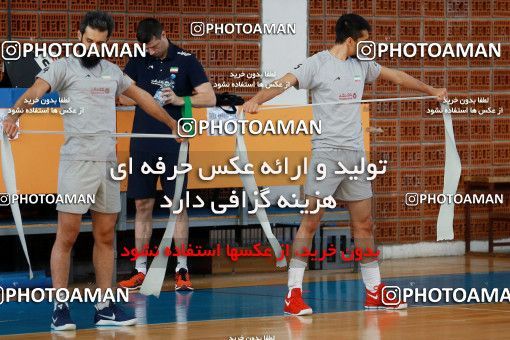 712846, جلسه تمرینی تیم ملی والیبال ایران، 1396/02/22، ، ماریبور، سالن هاباکوک