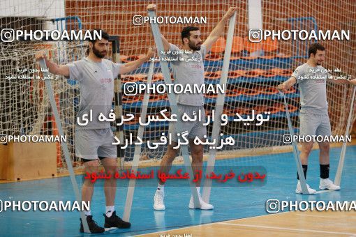 712751, جلسه تمرینی تیم ملی والیبال ایران، 1396/02/22، ، ماریبور، سالن هاباکوک