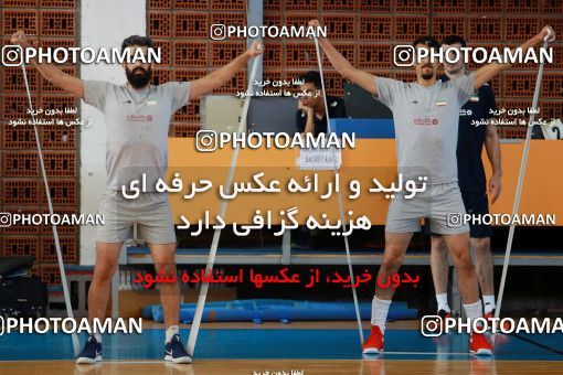 712869, جلسه تمرینی تیم ملی والیبال ایران، 1396/02/22، ، ماریبور، سالن هاباکوک