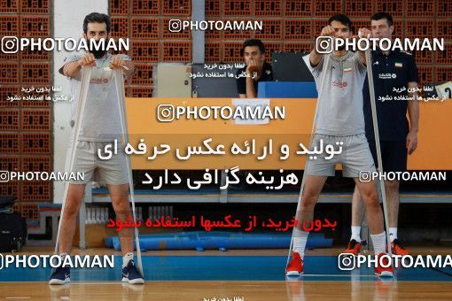 712696, جلسه تمرینی تیم ملی والیبال ایران، 1396/02/22، ، ماریبور، سالن هاباکوک