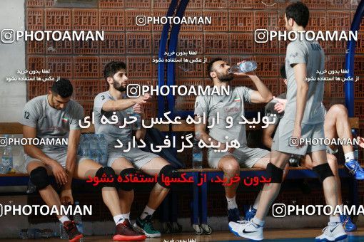 712725, جلسه تمرینی تیم ملی والیبال ایران، 1396/02/22، ، ماریبور، سالن هاباکوک