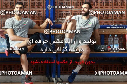 712874, جلسه تمرینی تیم ملی والیبال ایران، 1396/02/22، ، ماریبور، سالن هاباکوک