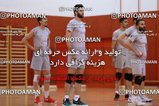 712545, جلسه تمرینی تیم ملی والیبال ایران، 1396/02/24، ، ماریبور، سالن هاباکوک