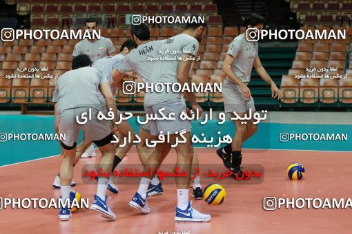 713320, جلسه تمرینی تیم ملی والیبال ایران، 1396/02/29، ، کاتوویچ، سالن اسپودک
