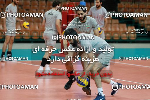 713305, جلسه تمرینی تیم ملی والیبال ایران، 1396/02/29، ، کاتوویچ، سالن اسپودک
