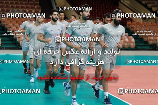 713749, جلسه تمرینی تیم ملی والیبال ایران، 1396/02/30، ، کاتوویچ، سالن اسپودک