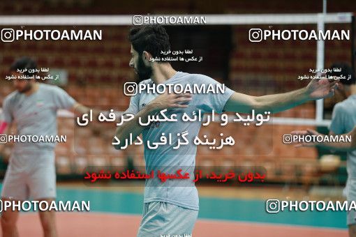 713658, جلسه تمرینی تیم ملی والیبال ایران، 1396/02/30، ، کاتوویچ، سالن اسپودک
