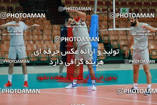 713724, جلسه تمرینی تیم ملی والیبال ایران، 1396/02/30، ، کاتوویچ، سالن اسپودک