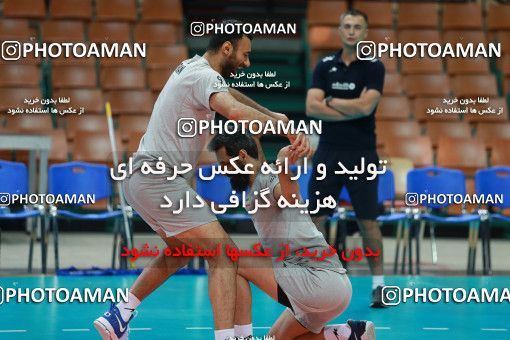 713670, جلسه تمرینی تیم ملی والیبال ایران، 1396/02/30، ، کاتوویچ، سالن اسپودک