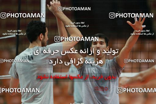 713691, جلسه تمرینی تیم ملی والیبال ایران، 1396/02/30، ، کاتوویچ، سالن اسپودک