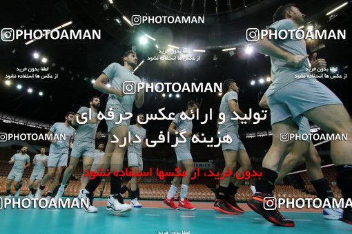 713684, جلسه تمرینی تیم ملی والیبال ایران، 1396/02/30، ، کاتوویچ، سالن اسپودک