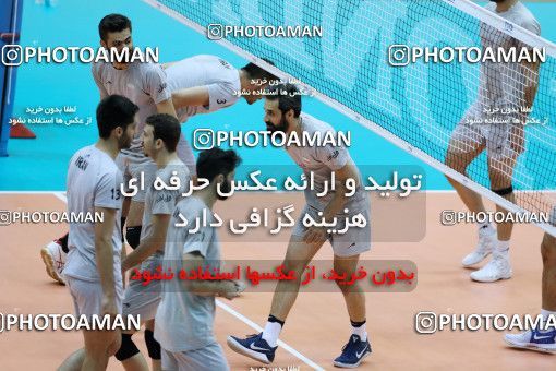 734780, لیگ جهانی والیبال، فصل 2017، 1396/03/08، ، تهران، سالن دوازده هزار نفری ورزشگاه آزادی، جلسه تمرینی [*parameter:35*] ایران