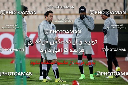 717093, Tehran, Qatar, AFC Champions League 2017, Al Sadd SC Football Team Training Session on 2017/02/06 at Azadi Stadium