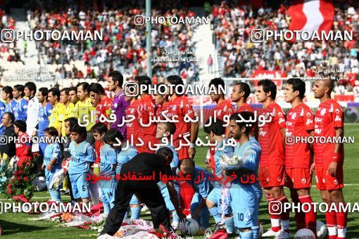 720958, Tehran, Iran, لیگ برتر فوتبال ایران، Persian Gulf Cup، Week 9، First Leg، Persepolis 1 v 1 Esteghlal on 2009/10/02 at Azadi Stadium