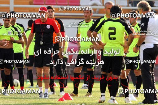 722039, Tehran, Iran, Persepolis Football Team Training Session on 2012/07/06 at Derafshifar Stadium