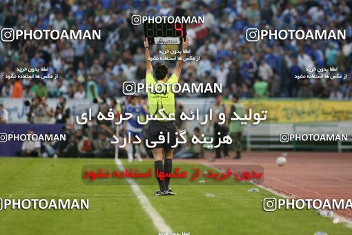728244, Tehran, [*parameter:4*], لیگ برتر فوتبال ایران، Persian Gulf Cup، Week 9، First Leg، Esteghlal 1 v 1 Persepolis on 2007/10/14 at Azadi Stadium