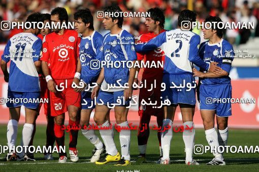 728500, لیگ برتر فوتبال ایران، Persian Gulf Cup، Week 9، First Leg، 2007/10/14، Tehran، Azadi Stadium، Esteghlal 1 - ۱ Persepolis